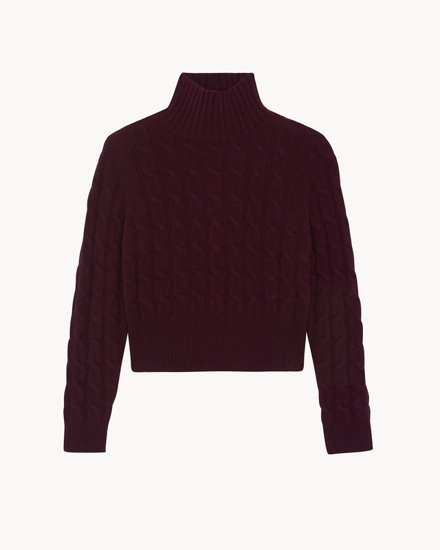 Sweater Ivana burgundy - Image principale