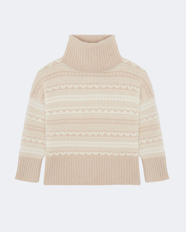 Sweater Loulou organic beige - Image principale