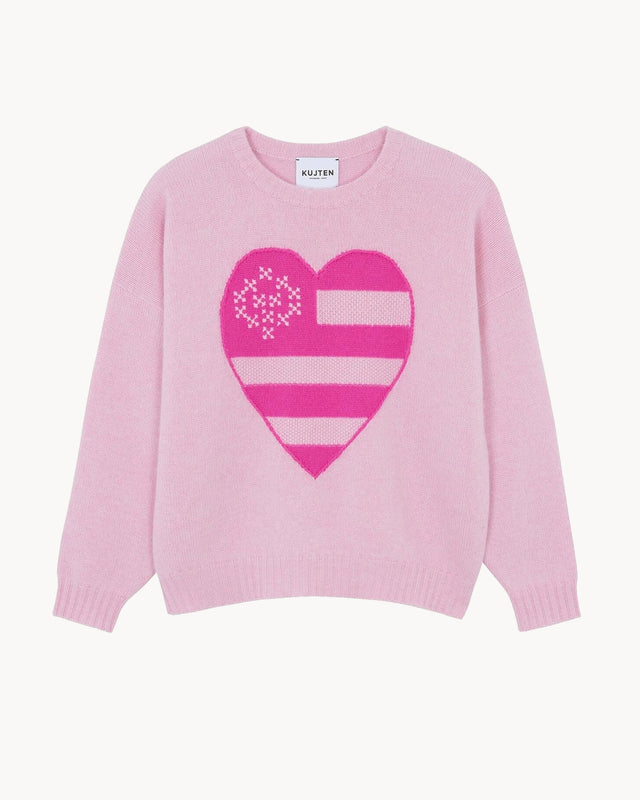 Pull Madison rose candy - Image principale