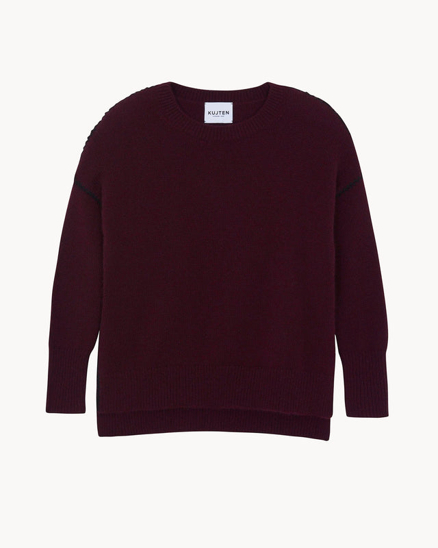 Sweater Fifi burgundy - Image principale