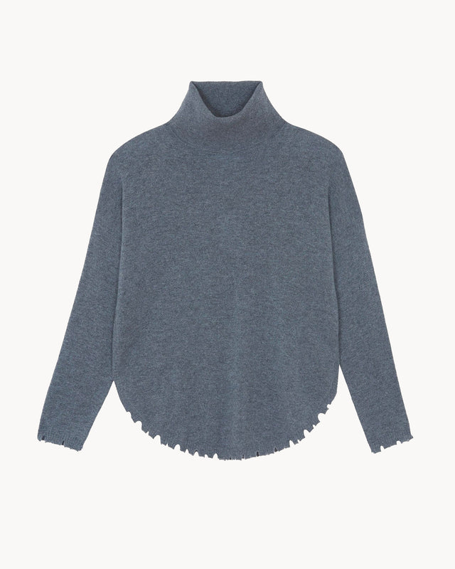 Pull Mavis gris flanelle - Image principale