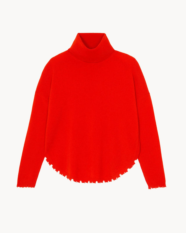 Pull Mavis orange rosso - Image principale