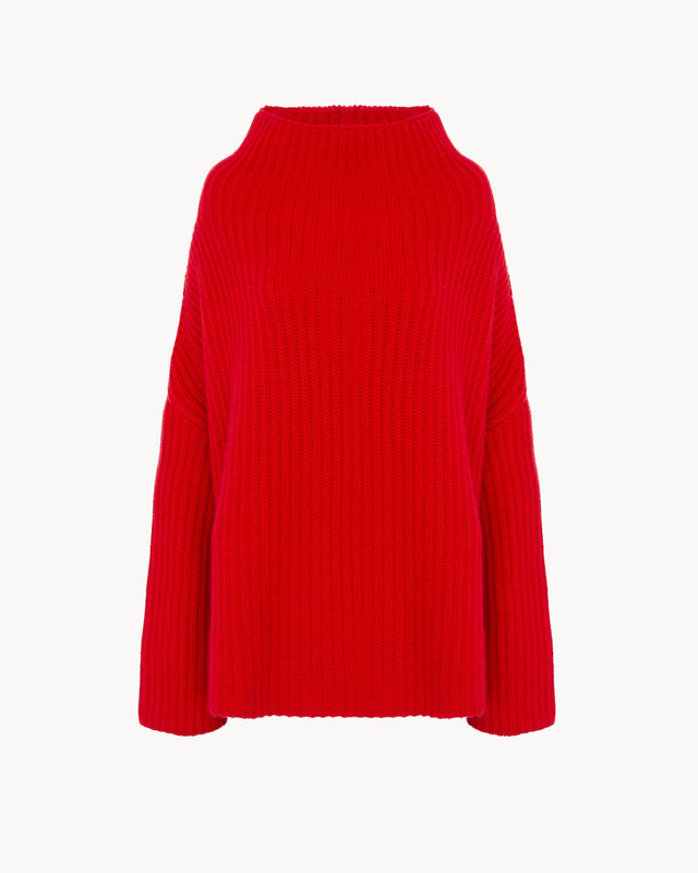Pull Lina rouge tomato - Image principale