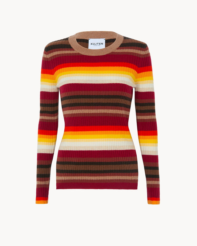 Pull Harper marron camelo - Image principale