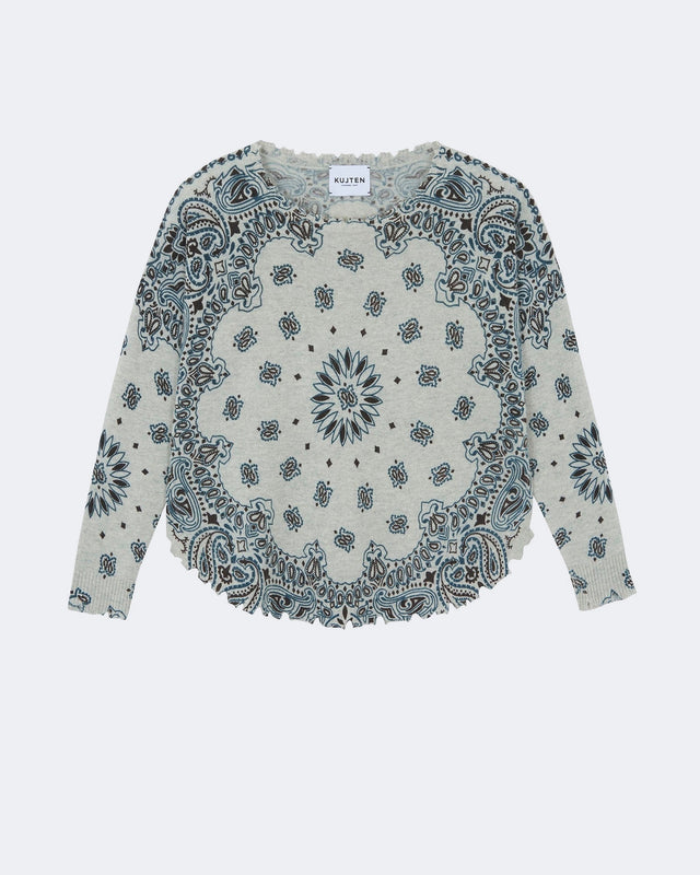 Sweater Mela birch gray - Image principale