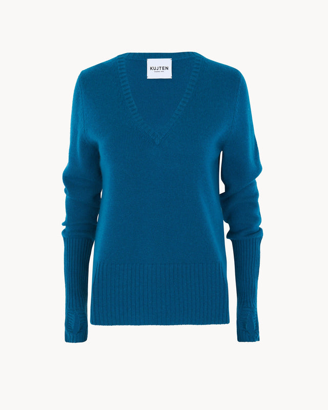 Sweater Ley peacock green - Image principale