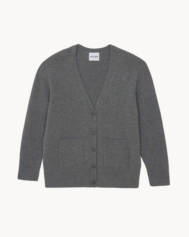 Cardigan Any gris flanelle - Image principale