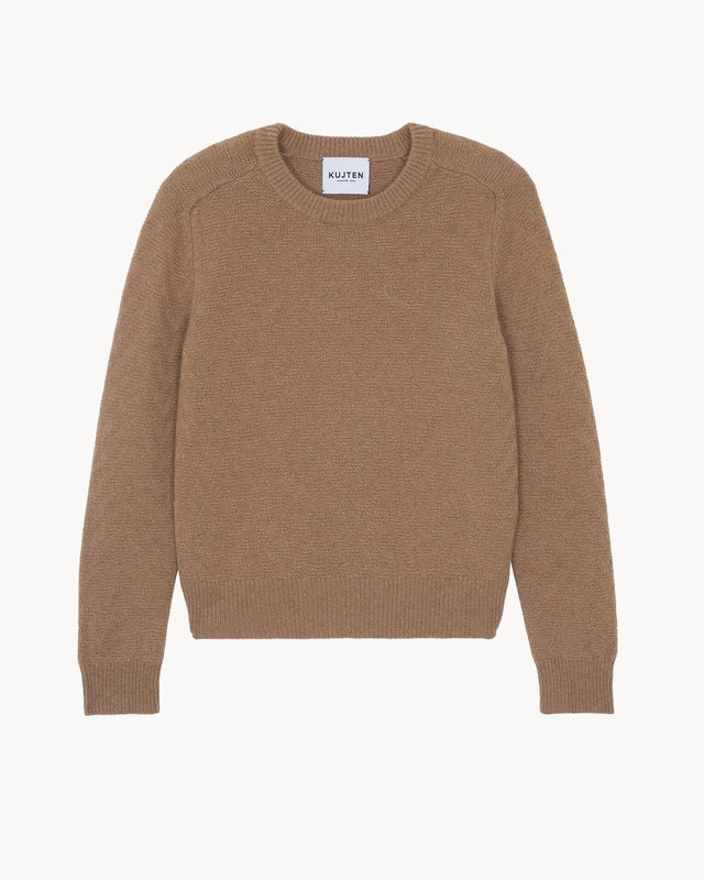 Sweater Mira camelo brown - Image principale