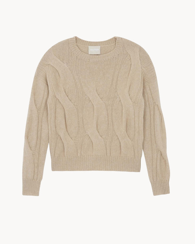 Sweater Nils organic beige - Image principale