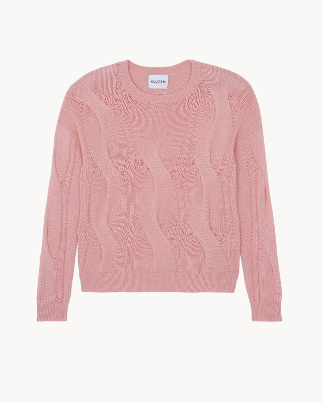 Pull Nils rose guimauve - Image principale