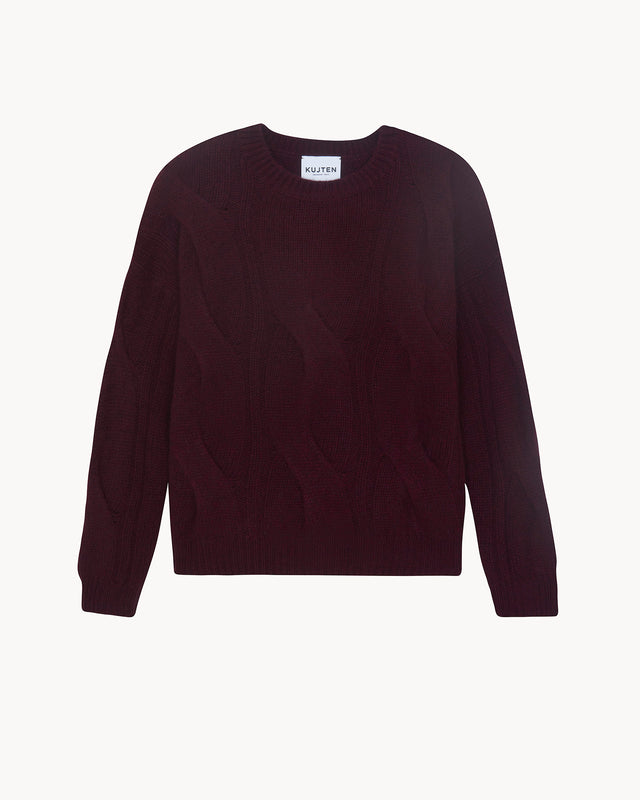 Sweater Nils Burgundy - Image principale