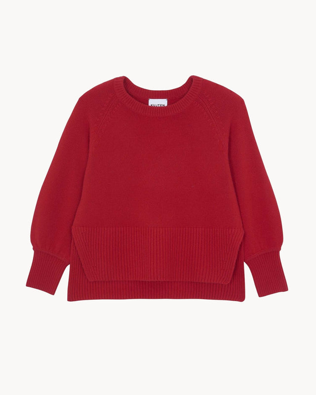 Pull Cillian rouge tomato - Image principale