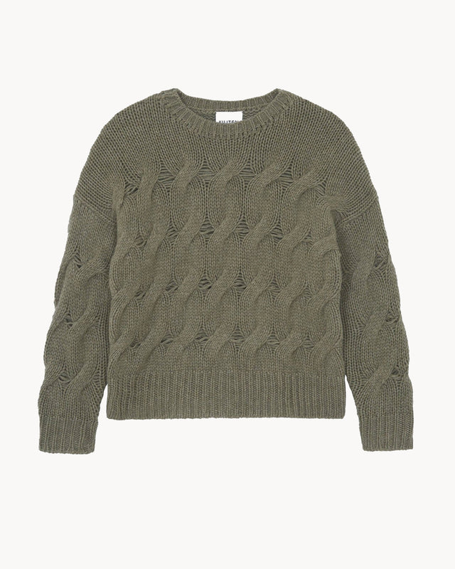 Sweater Chiva marl khaki - Image principale