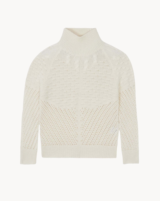 Sweater Snowbird white - Image principale