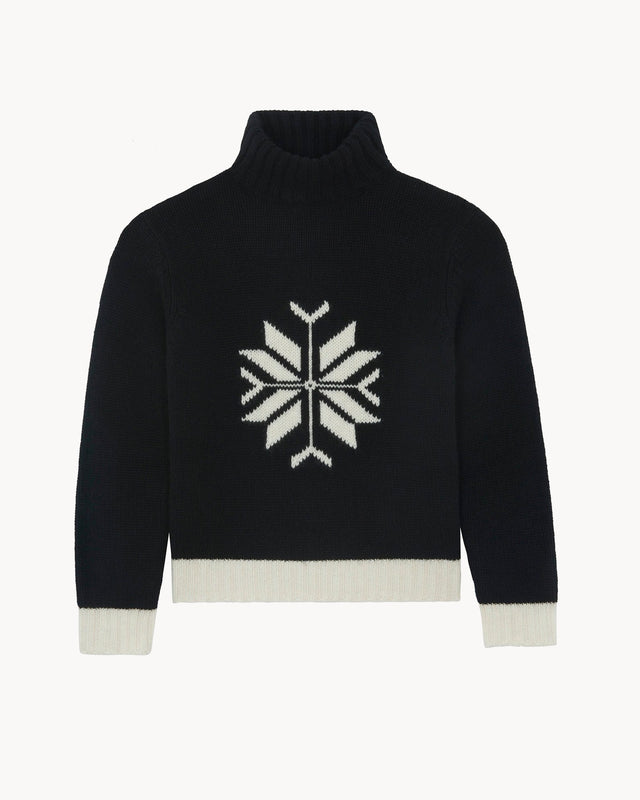 Sweater Flocon black - Image principale