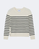 Pull en cachemire blanc pour femme - Kujten packshot