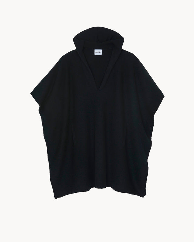 Poncho Garance noir - Image principale