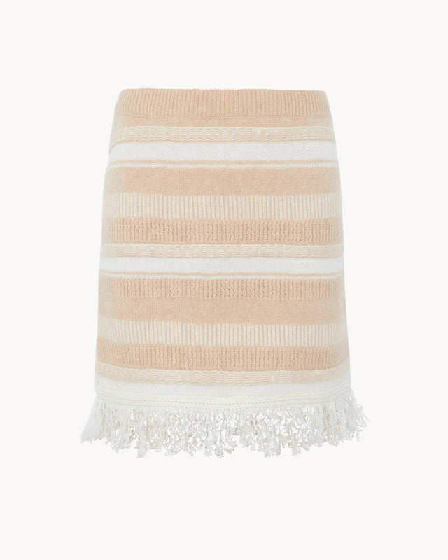 Mini Skirt Alexia organic beige - Image principale