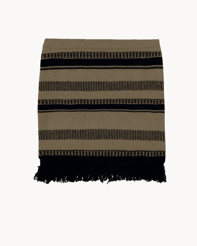 Mini Skirt Alexia moss khaki - Image principale