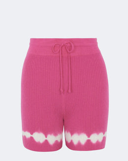 Pantalon en cachemire rose pour femme - Kujten packshot