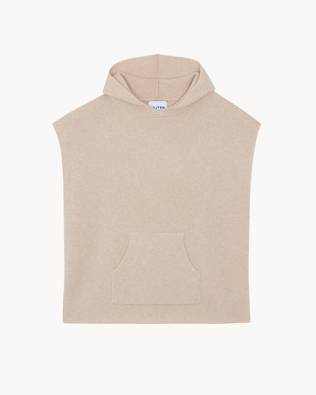 Hoodie Beck beige organic - Image principale