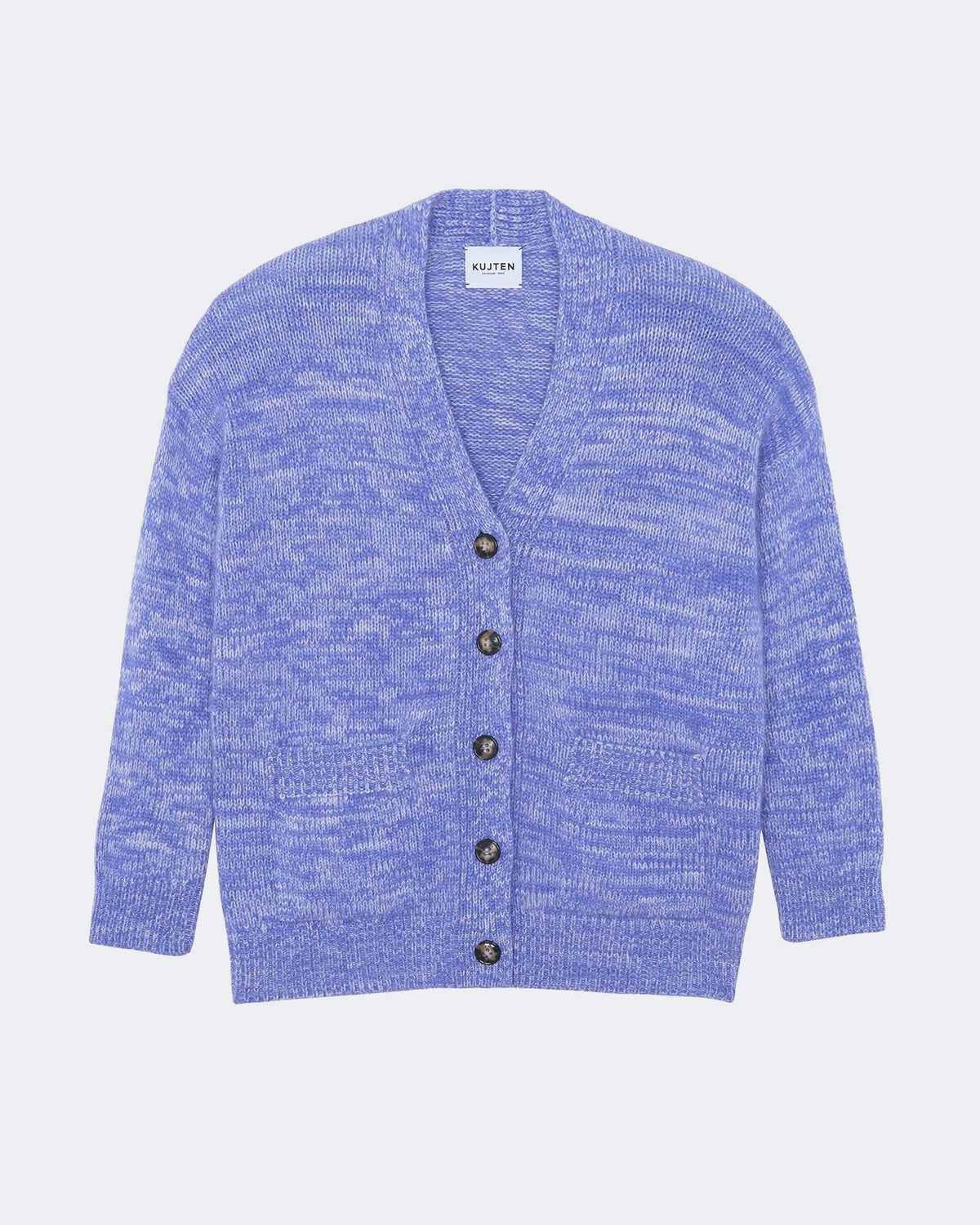 Gilet en cachemire violet pour femme - Kujten packshot
