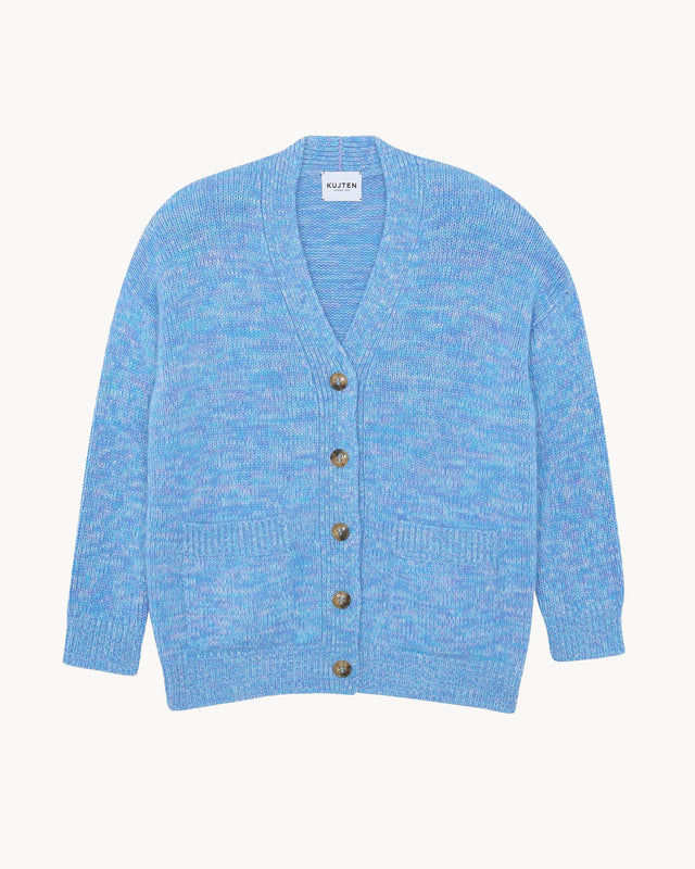 Cardigan Pia azure blue - Image principale