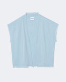Gilet nessa droit bleu - Kujten packshot