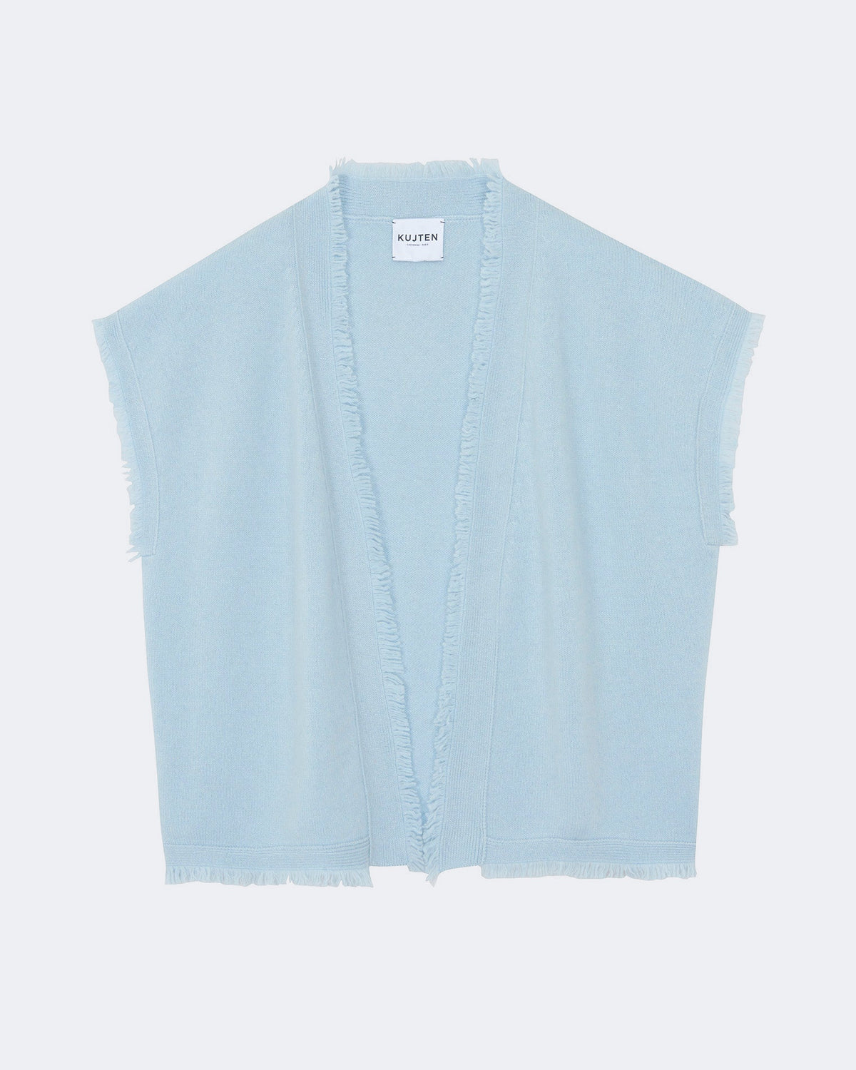 Gilet nessa droit bleu - Kujten packshot