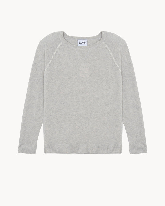 Pull Ina gris clair - Image principale