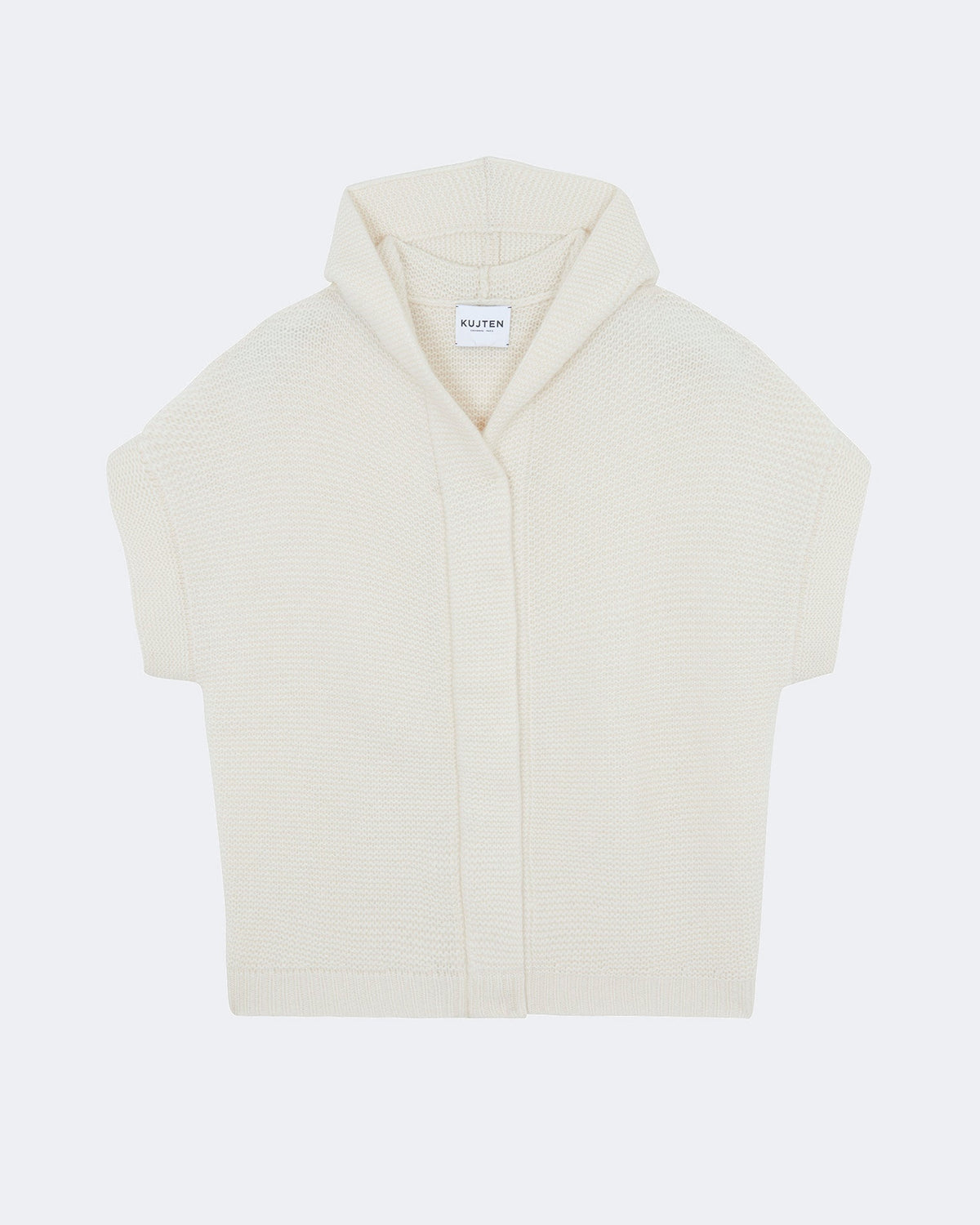 Gilet glory droit blanc - Kujten packshot
