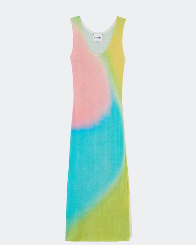 Dress Nisha pastel multicolor - Image principale