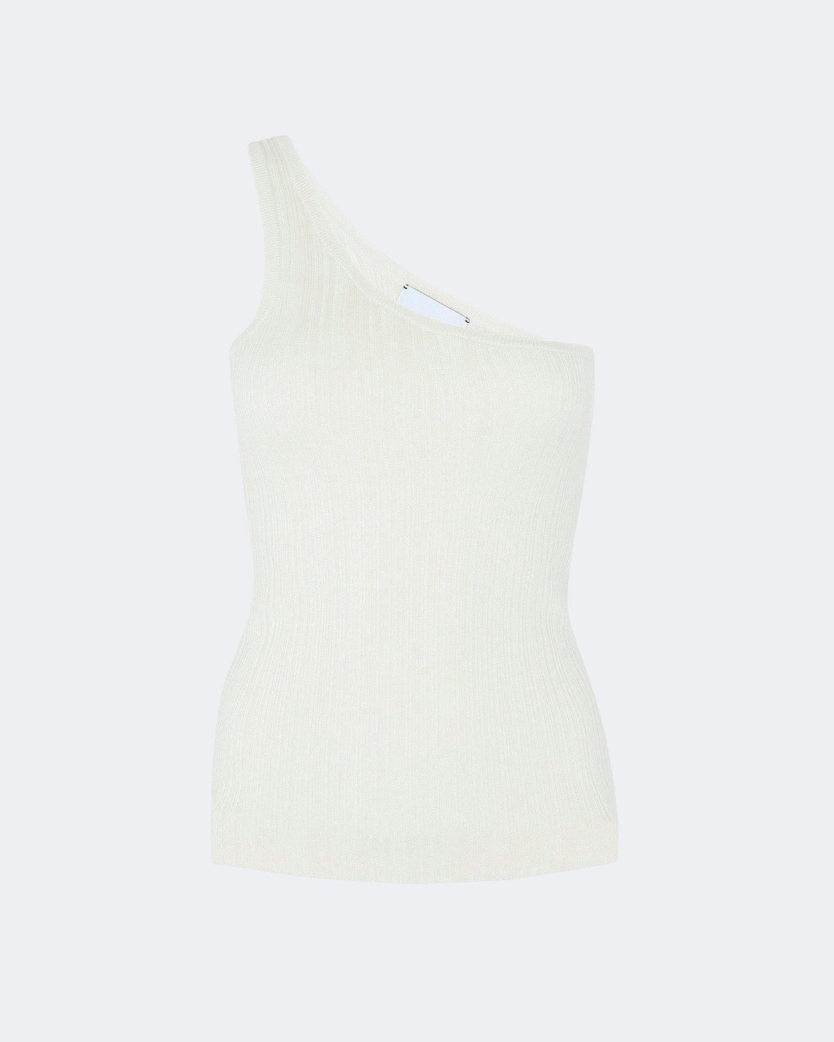 Top en cachemire & soie blanc pour femme - Kujten packshot
