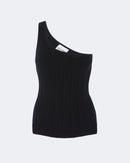 Top en cachemire & soie noir pour femme - Kujten packshot