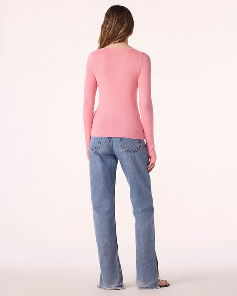 Sweater Maori cherry blossom pink - Image principale
