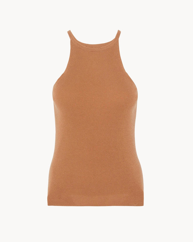 Tank Top Yael camelo brown - Image principale