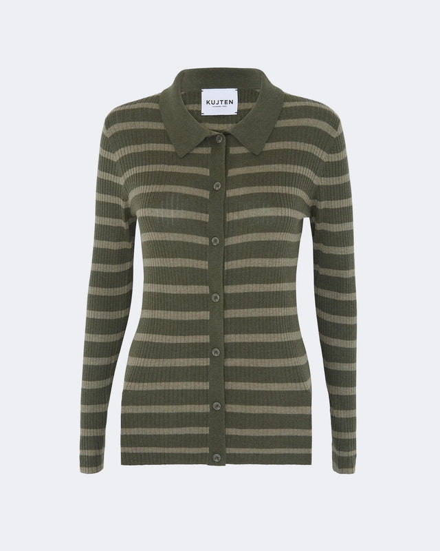 Cardigan Isha Marin light khaki - Image principale