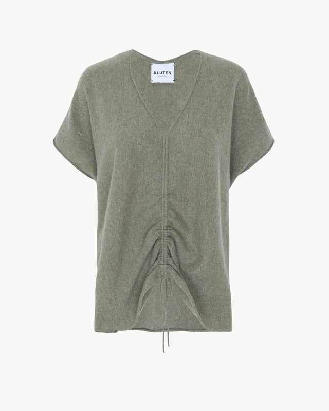 Top Nyso Solid marl khaki - Image principale