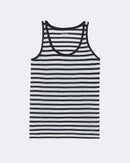 Top en lin blanc pour femme - Kujten packshot