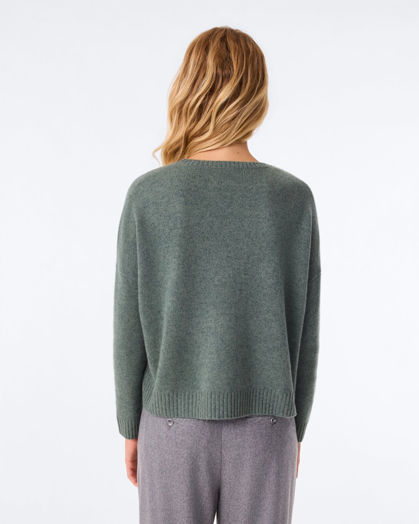 Pull Amelie Symbol vert wakame