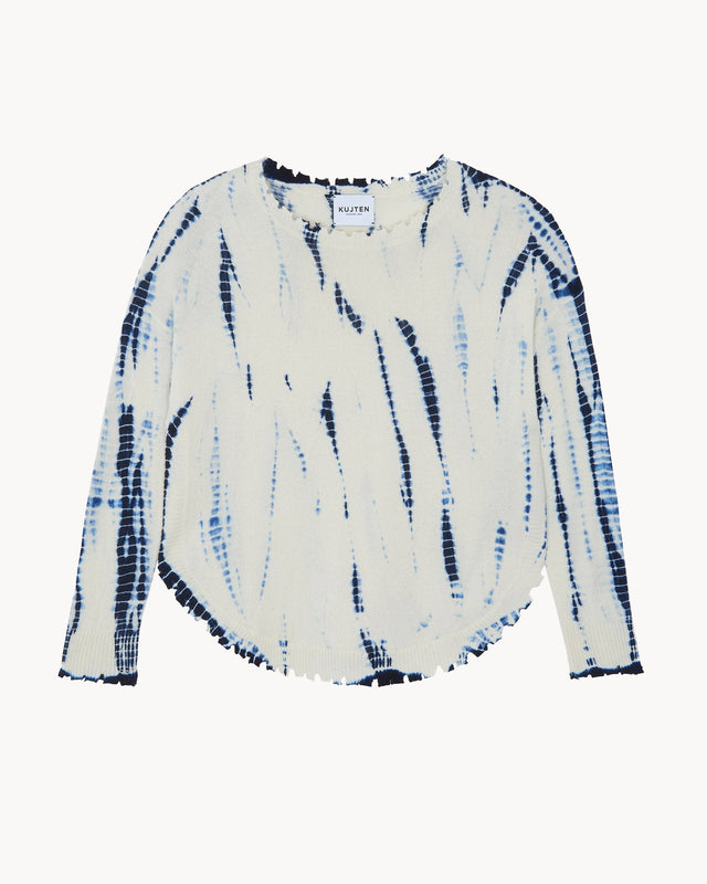 Pull Mela Ori bleu indigo - Image principale