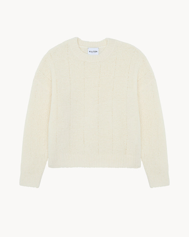 Sweater Vigy vintage white - Image principale