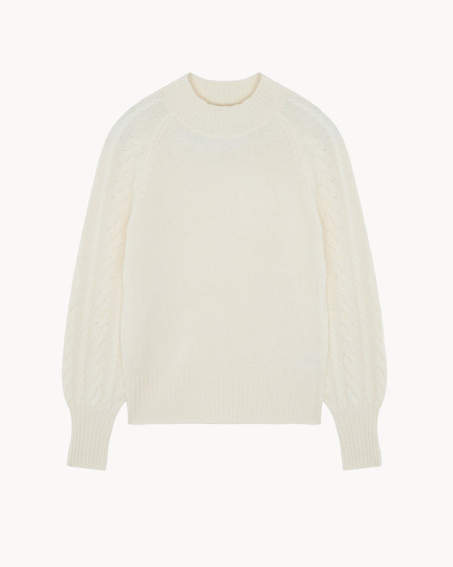 Pull Dima blanc vintage - Image principale