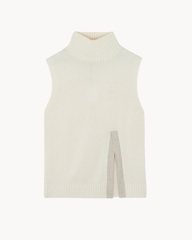Sweater Manal vintage white - Image principale