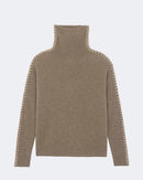 Pull thea cachemire beige - Kujten packshot