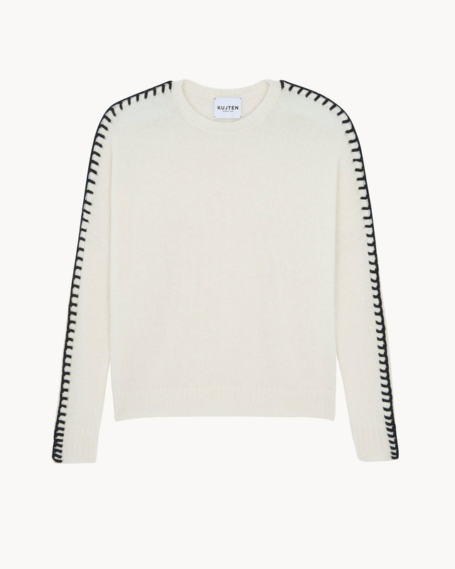 Sweater Amea white - Image principale