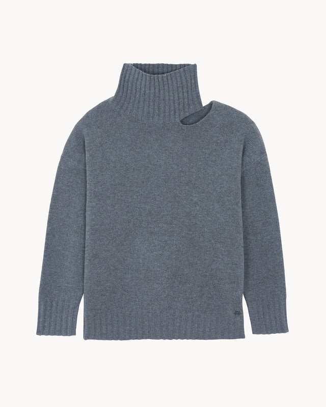 Sweater Tita flannel gray - Image principale