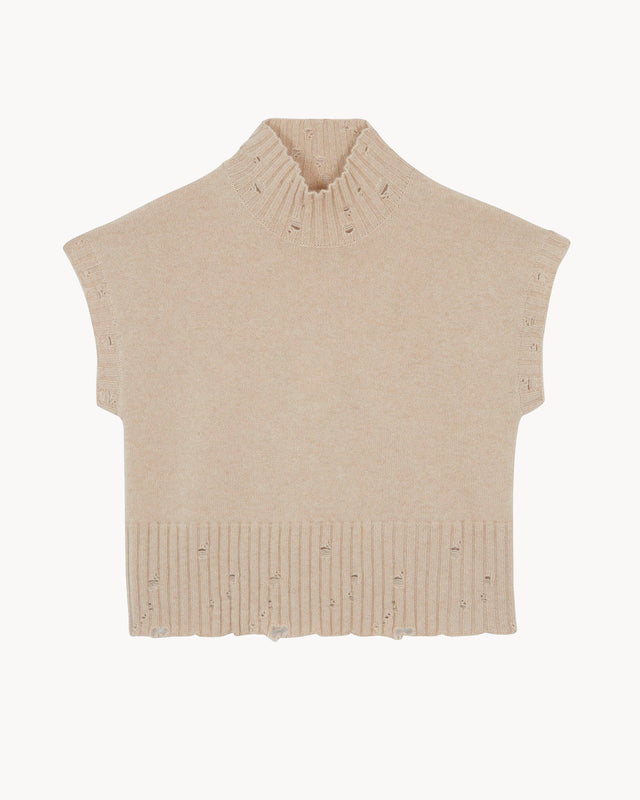 Sweater Lala organic beige - Image principale