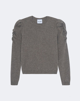 Pull naoto droit beige - Kujten packshot
