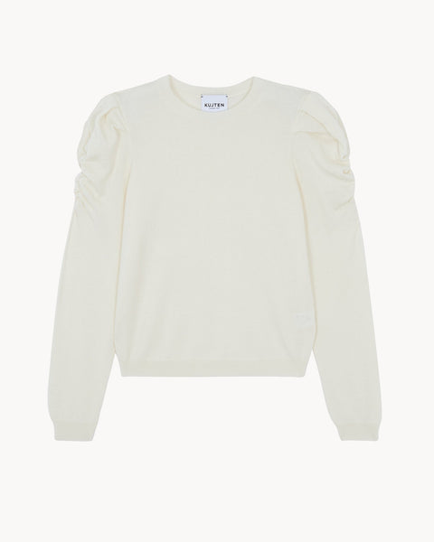 Pull Naoto blanc - Image 4